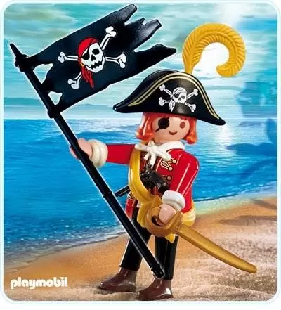 Playmobil Special - Pirate avec drapeau