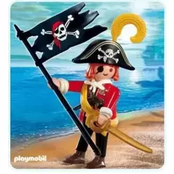 Pirate avec drapeau