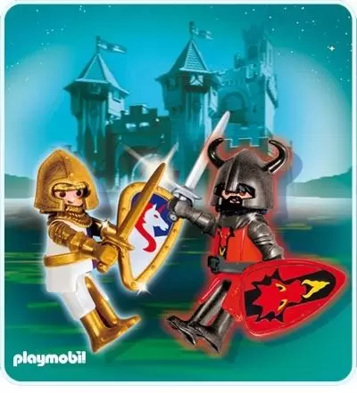Playmobil Middle-Ages - Unicorn- and Dragon Knight