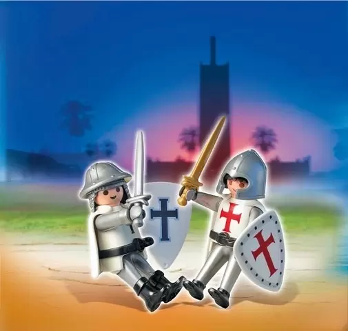 Playmobil Middle-Ages - French Knight and Crusader