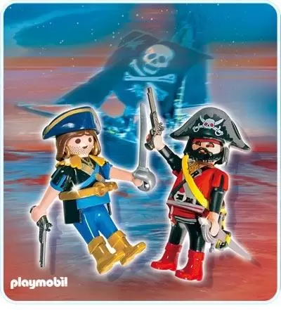 Playmobil Pirates - Duo Pirate et corsaire