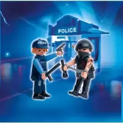 Duo Pack Policeman with Bandit
