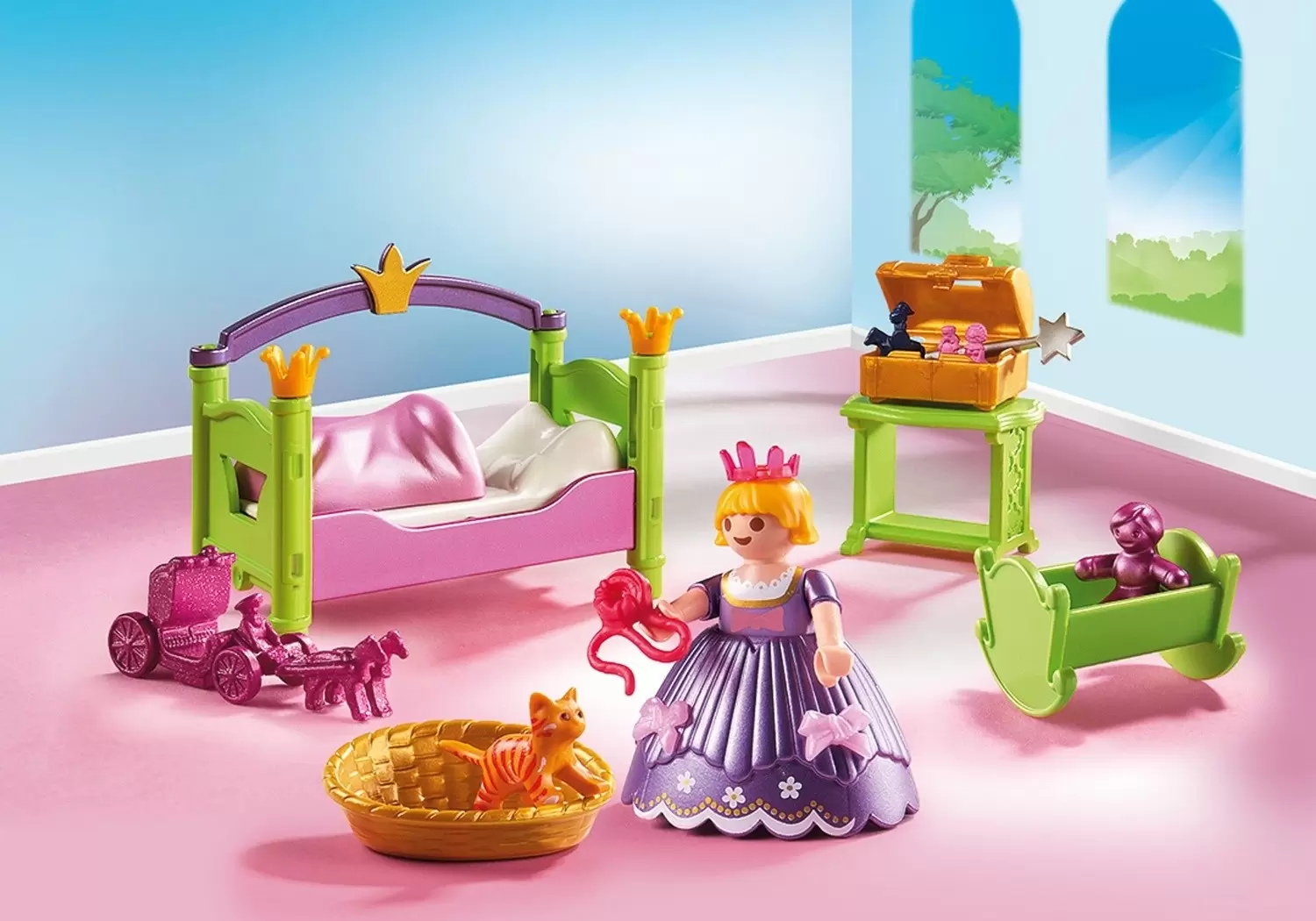 Playmobil Princesses - Chambre des enfants