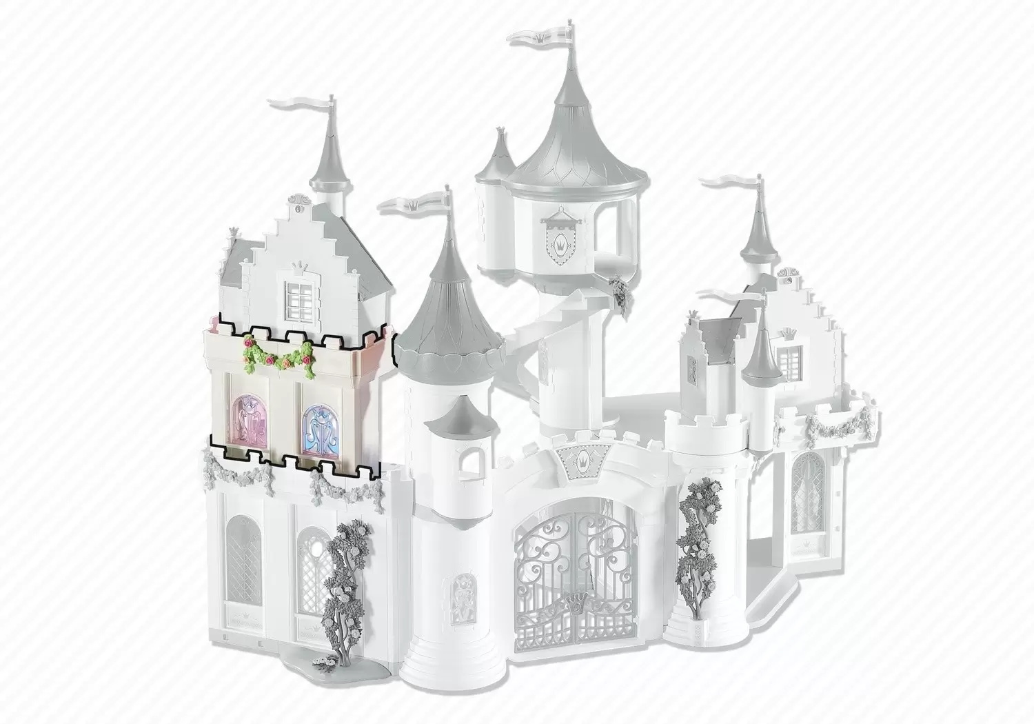 Accessoires & décorations Playmobil - Extension A du château de princesse