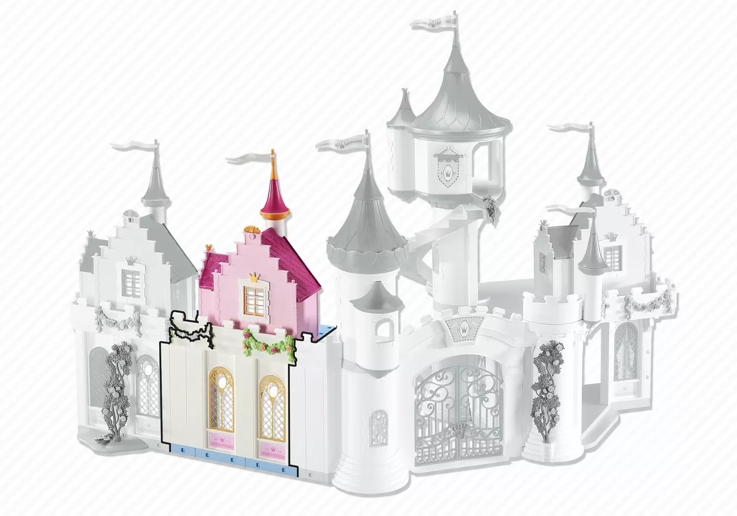 Accessoires & décorations Playmobil - Extension B du château de princesse