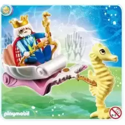 Ocean King with Seahorse Carriage
