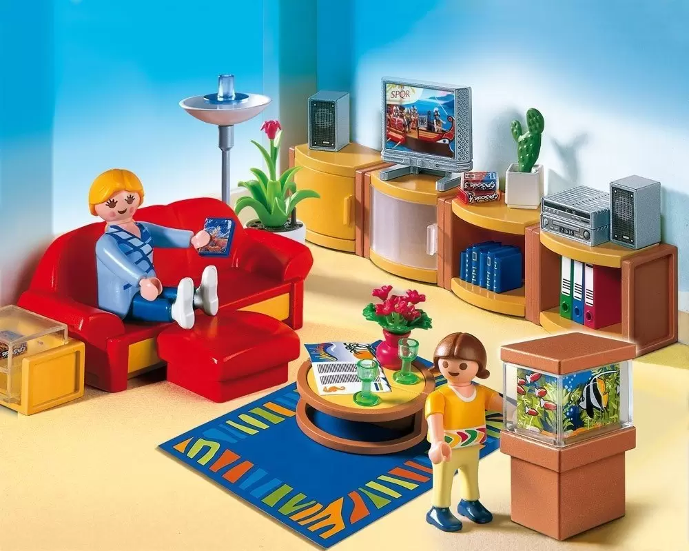 Playmobil Houses and Furniture - Living Room