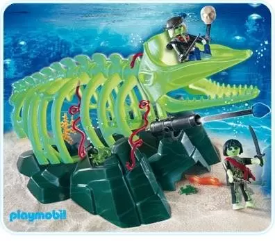 Playmobil Pirates - Squelette de baleine