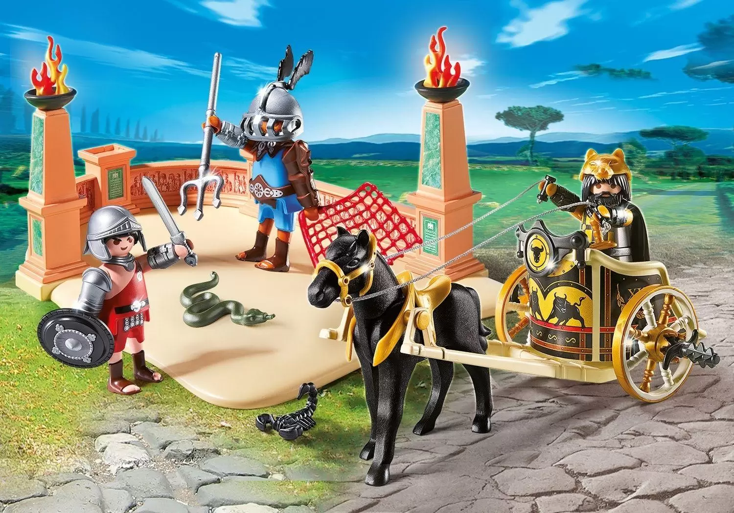 Playmobil Antic History - Gladiators with chariot