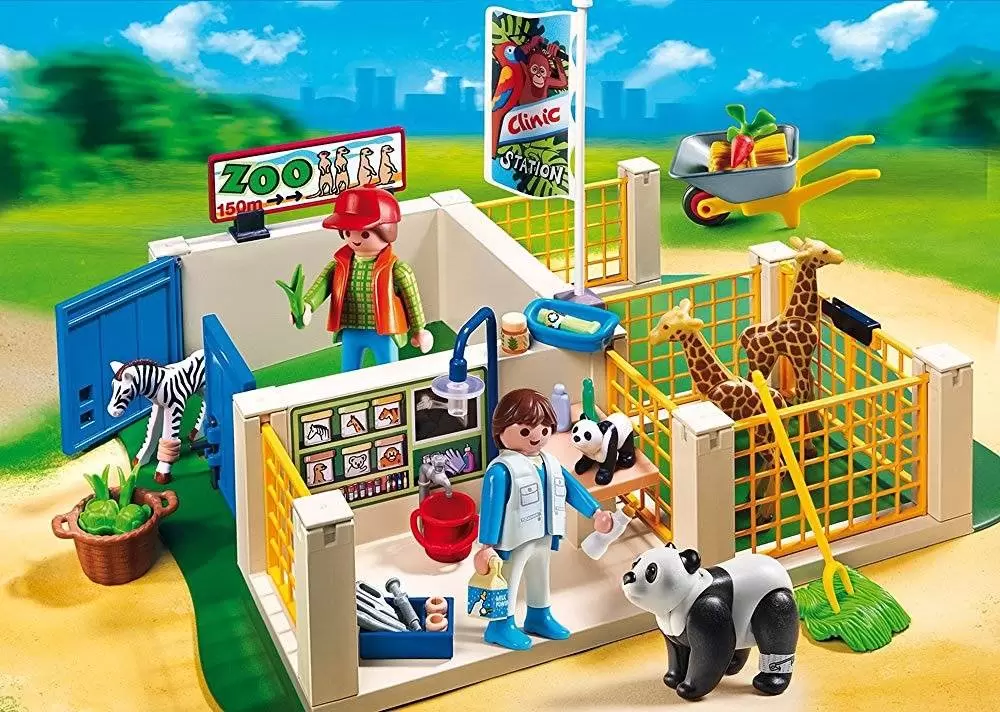  Playmobil Zoo Veterinary Practice : Toys & Games