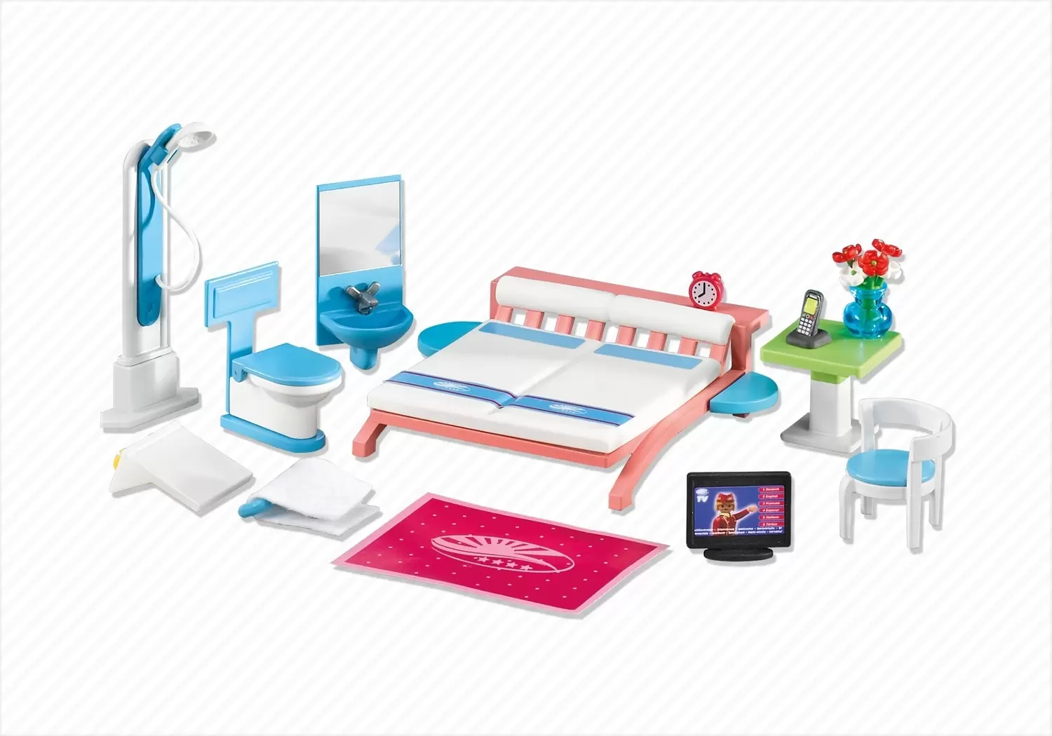 Playmobil Accessories & decorations - Large hotel room accessories