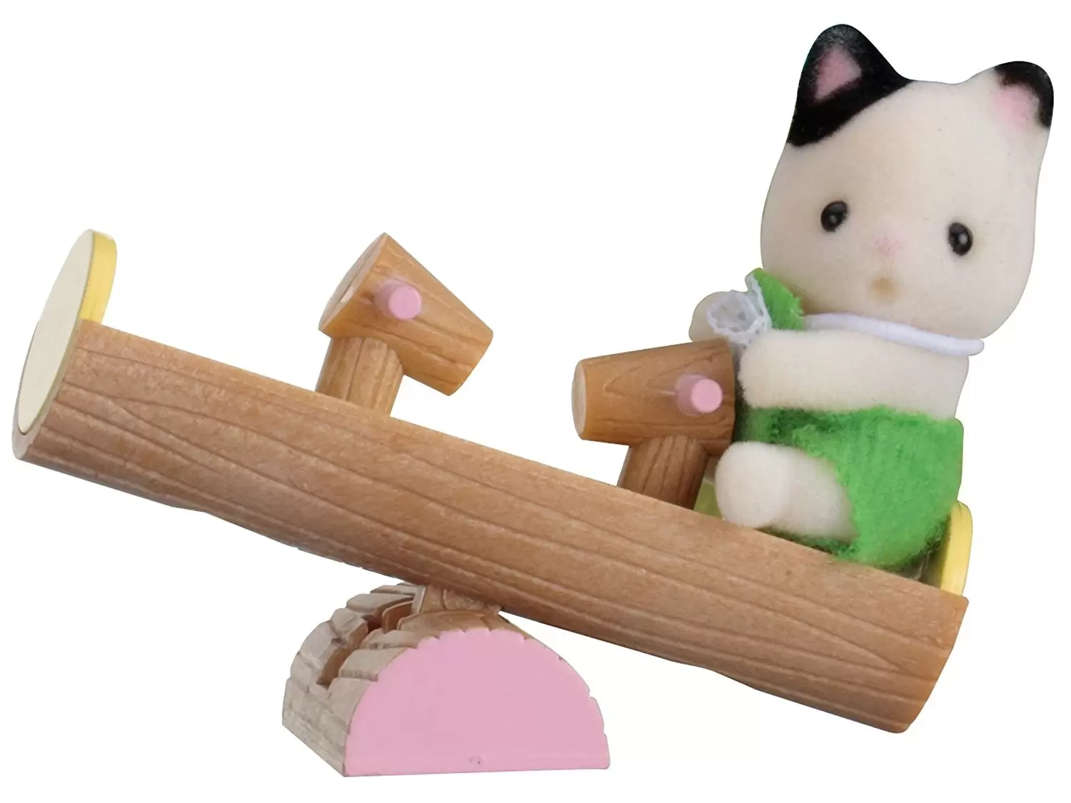 Sylvanian Families (Europe) - Baby Carry Case / Cat on See-saw