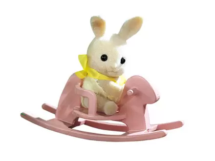 Sylvanian Families (Europe) - Rabbit on rocking horse