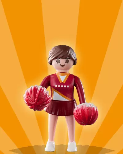Playmobil Figures : Série 2 - Chef des Pom-pom Girls