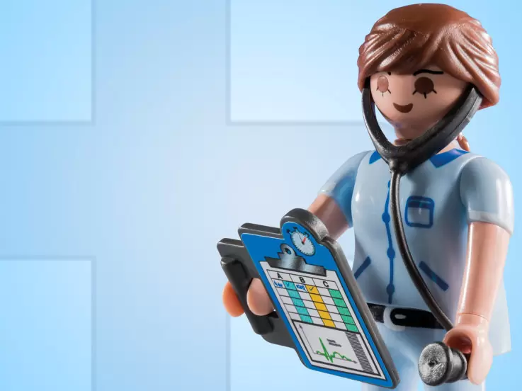 Playmobil Figures : Série 9 - Doctoresse