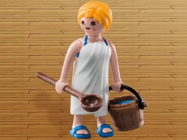 Playmobil Figures : Série 10 - Femme au Sauna