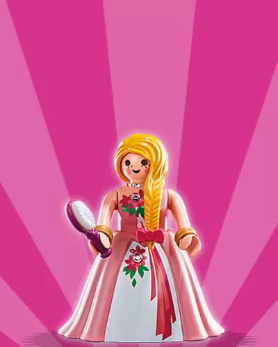 Playmobil Figures : Série 4 - Femme avec brosse à cheveux