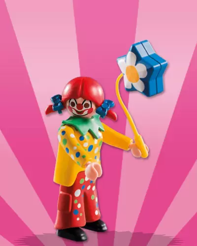 Playmobil Figures : Série 8 - Femme clown
