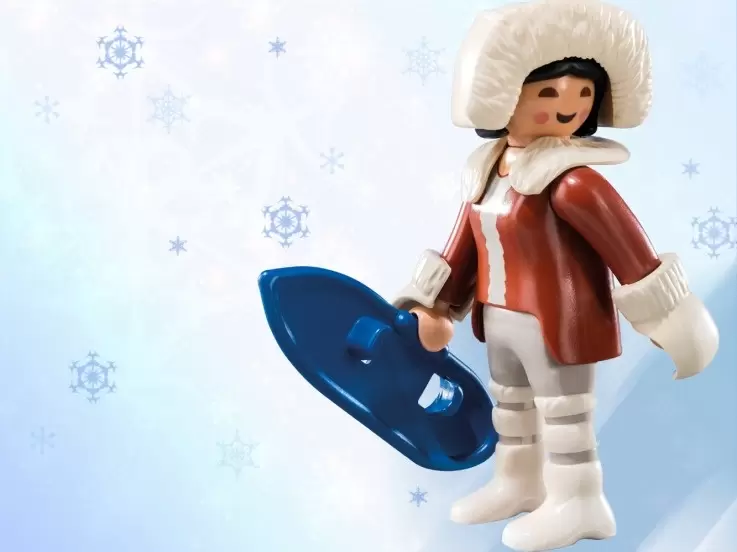 Playmobil Series 10 Eskimo Lady Figure 