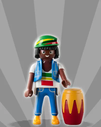 Playmobil Figures : Série 3 - Jamaïcain