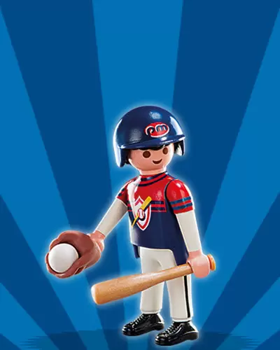 Playmobil Figures : Série 4 - Joueur de Baseball