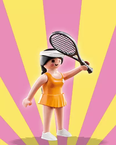 Playmobil Figures: Series 5 - Yellow tennis player