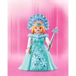Playmobil princesse reine sceptre rose
