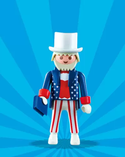 Playmobil Figures : Series 1 - Uncle Sam