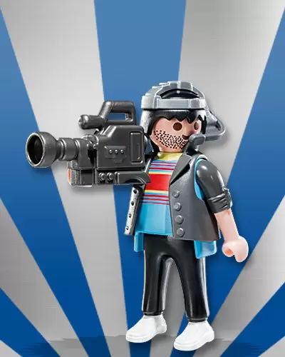 Cameraman - personnage 5537 Playmobil Figures : Série 7