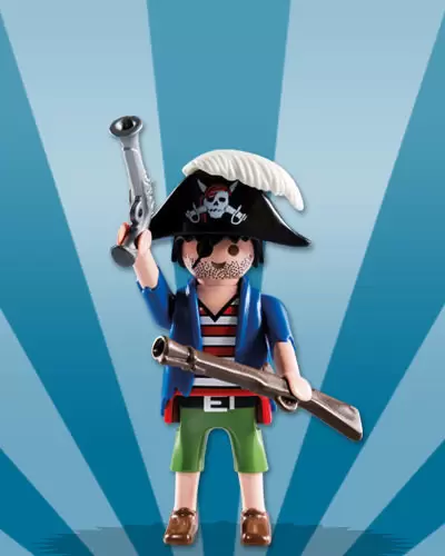 Playmobil Figures: Series 8 - Pirate with blunderbuss