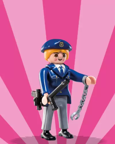 Playmobil Figures : Série 6 - Policière