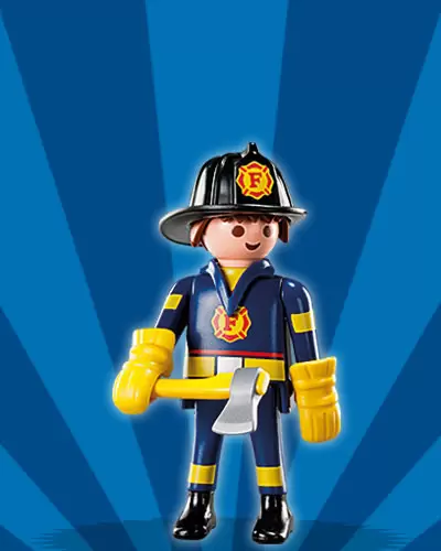 Playmobil Figures: Series 4 - Fireman