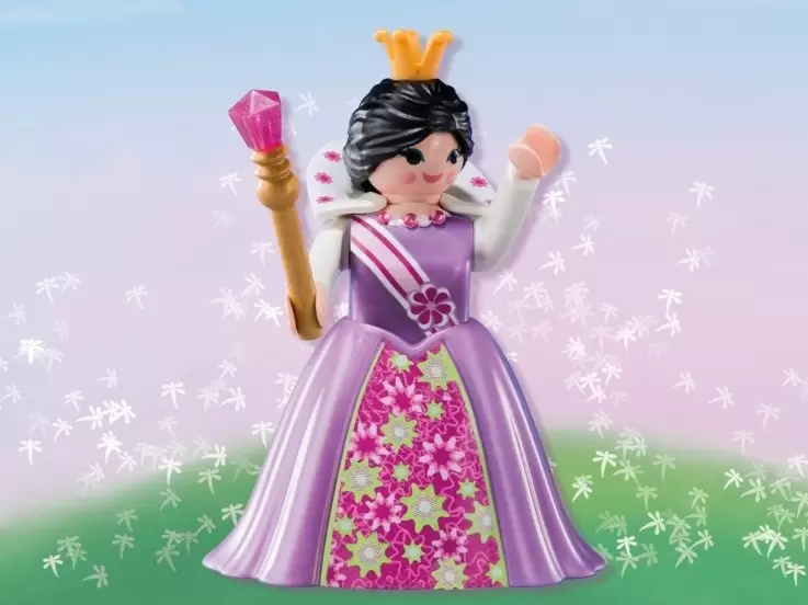 Playmobil 6841 Figures Serie 10 Girls Prinzessin Herzdame mit Kartenspiel 