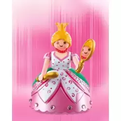 Princess with pink dress