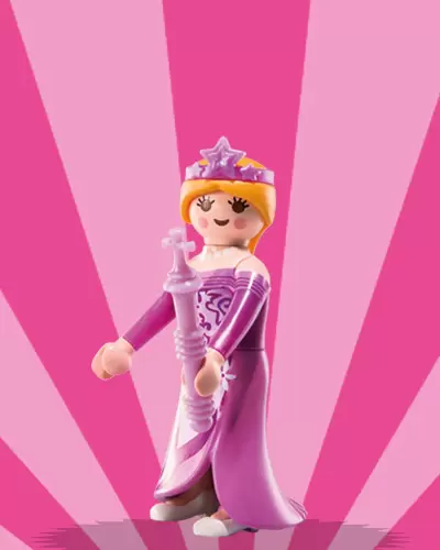 Playmobil Figures : Série 6 - Princesse rose