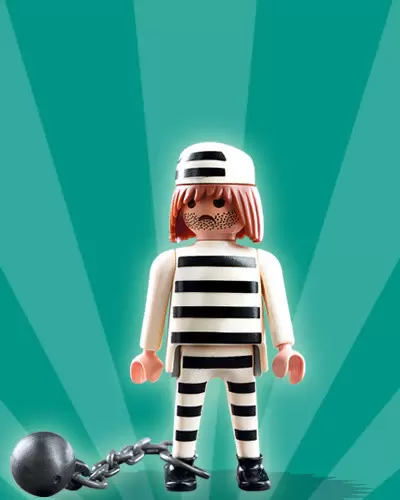 Playmobil Figures : Série 2 - Prisonnier
