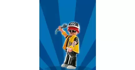 Playmobil figur serie 4 Rapper 