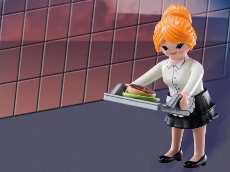 Playmobil Figures: Series 10 - Waitress