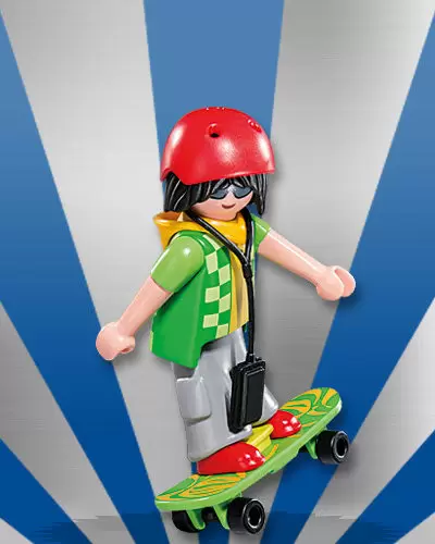 Playmobil Figures : Série 7 - Skateur