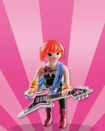 Playmobil Figures : Série 8 - Star de Rock