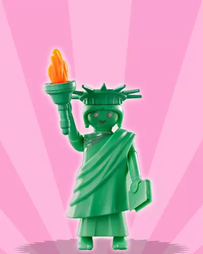Playmobil Figures : Série 3 - Statue de la liberté