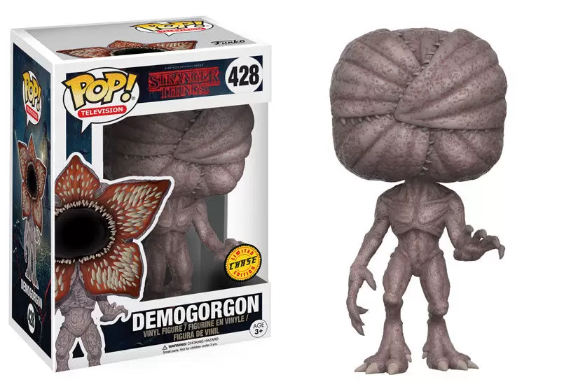 Stranger Things Demogorgon Face Closed POP Television action