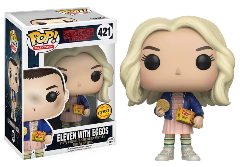 POP! Television - Stranger Things - Eleven With Eggos With Blond Wig