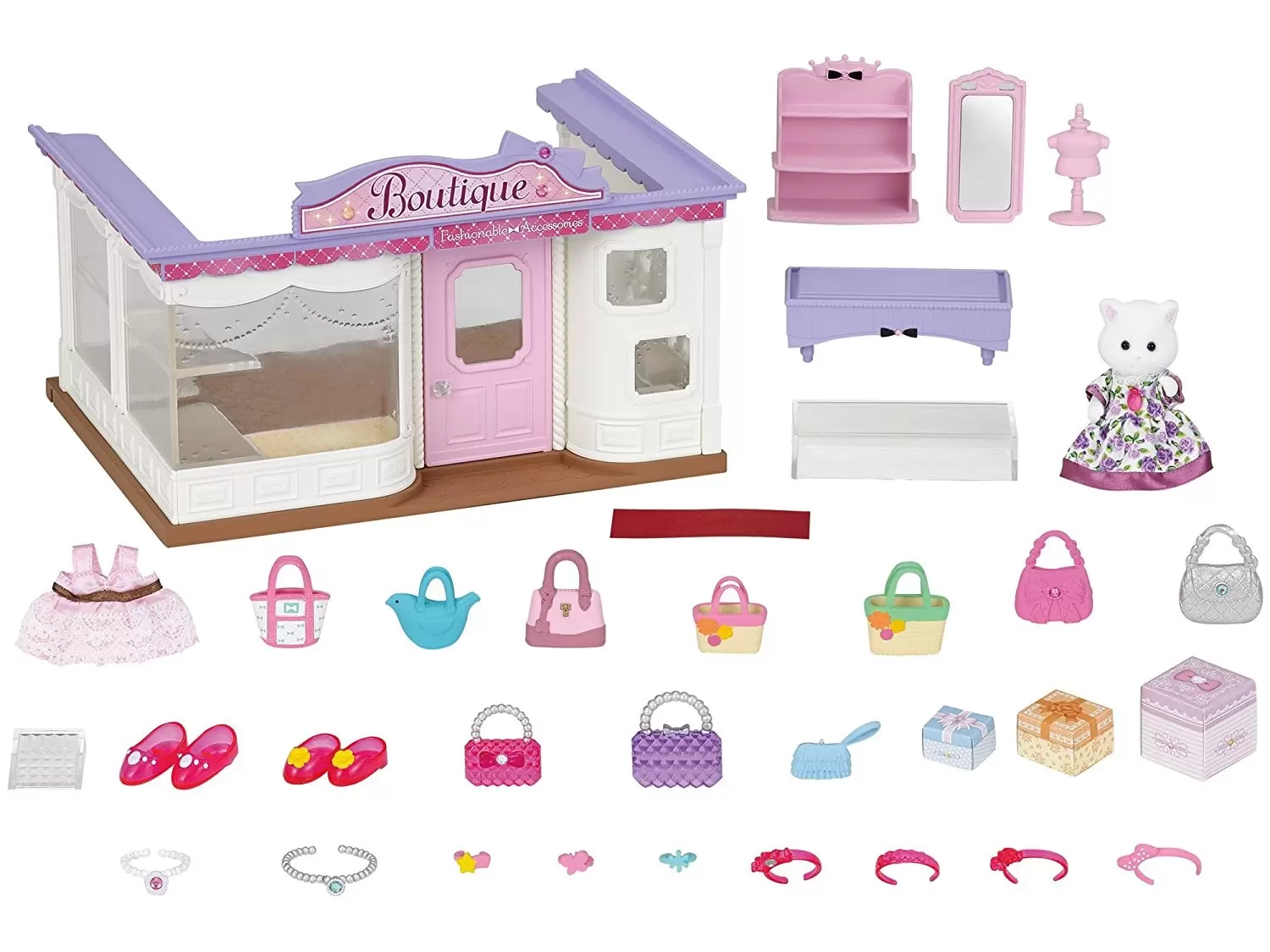Sylvanian Families (Europe) - Boutique With Mother Persian Cat