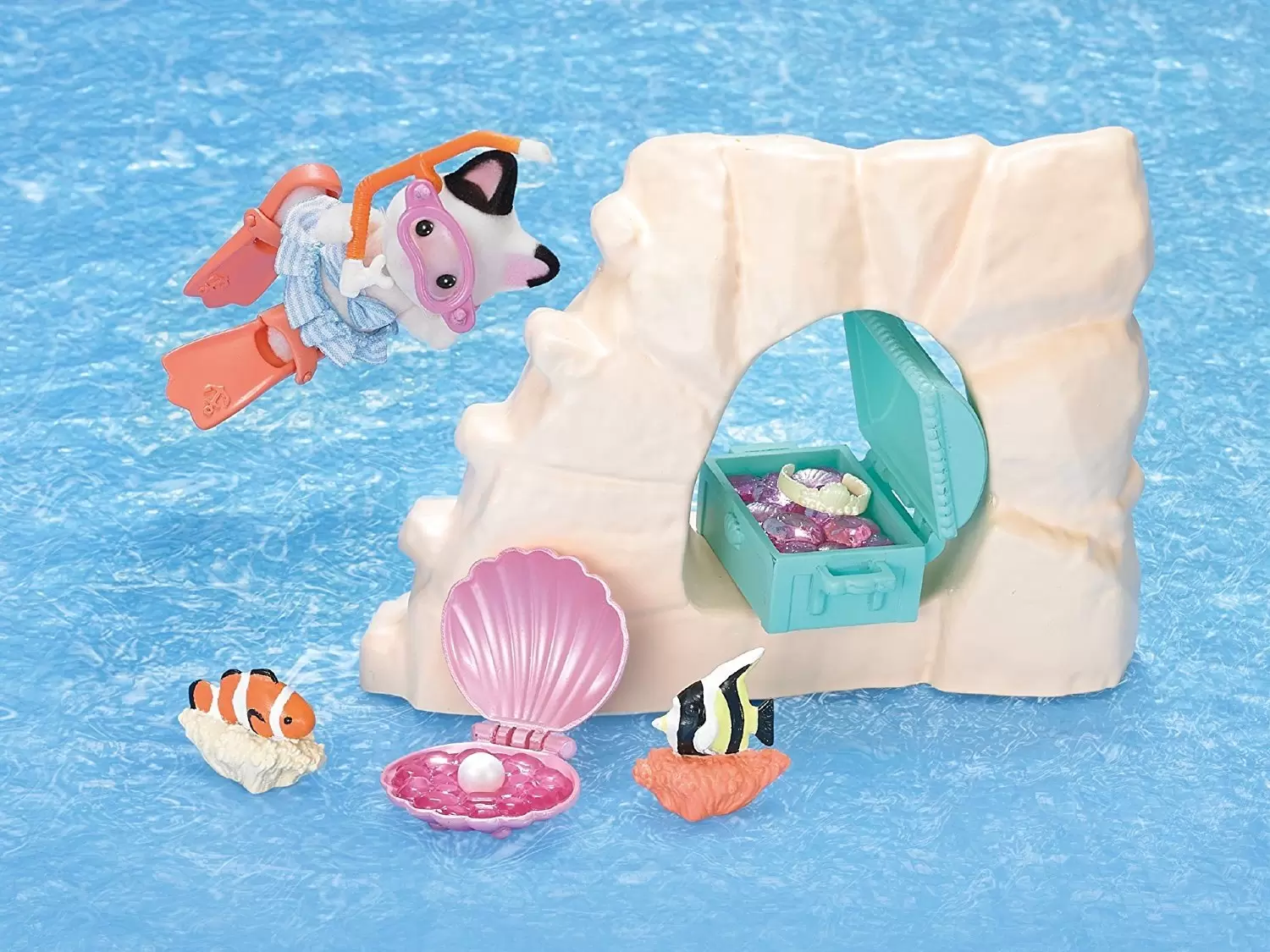 Sylvanian Families (Europe) - Chasse au Trésor Aquatique et Figurine