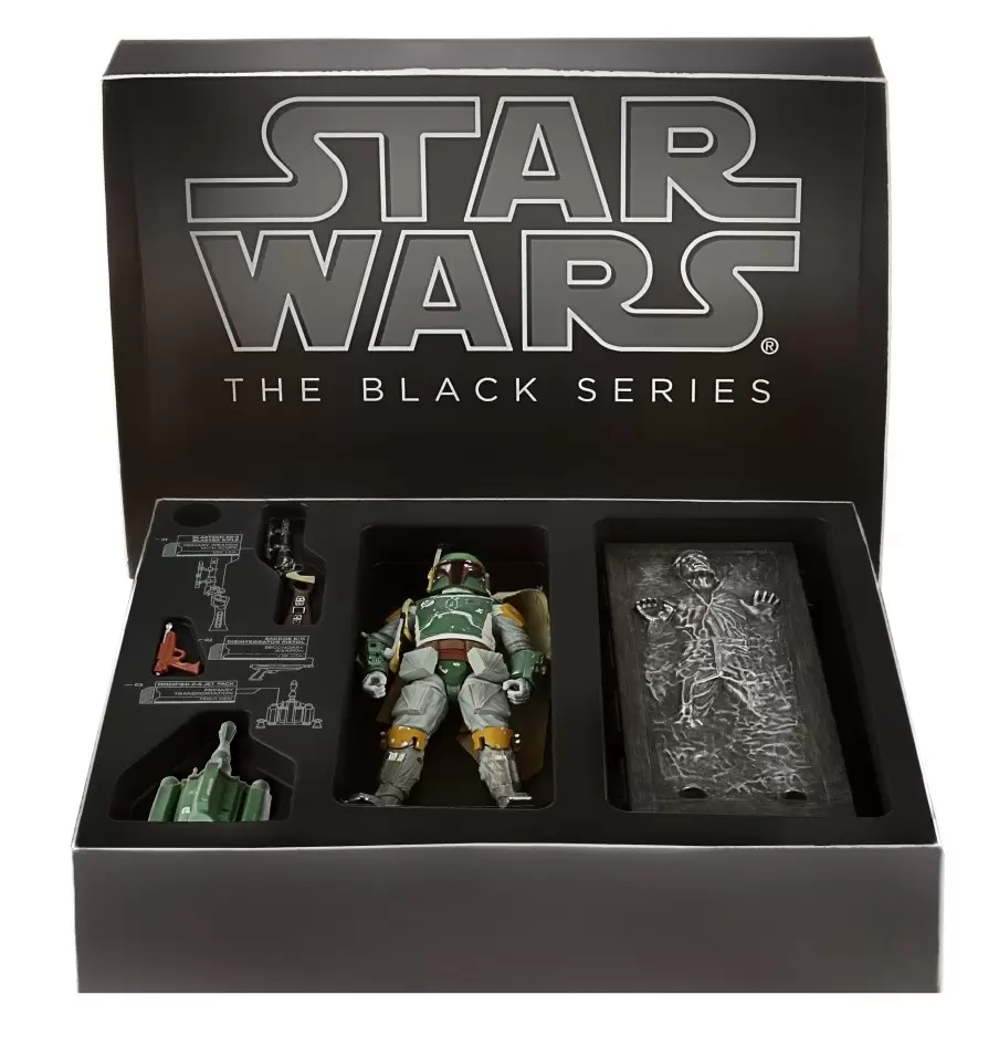 Black Series Orange - 6 inches - Boba Fett and Han in Carbonite (SDCC)