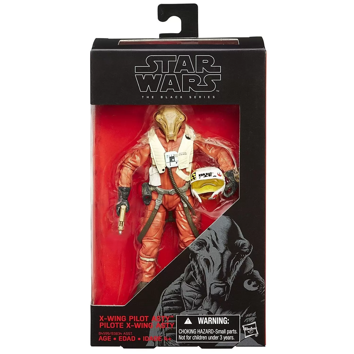 Black Series Red - 6 pouces - X-wing Pilot Asty