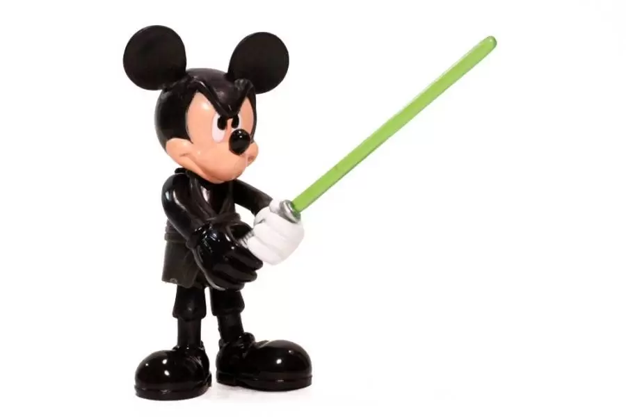 Disney Star Tours - Mickey Mouse as Luke Skywlaker Jedi Knight