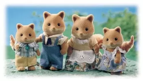 Famille Chat Persan - Sylvanian Families (Europe) 3137 / 4472