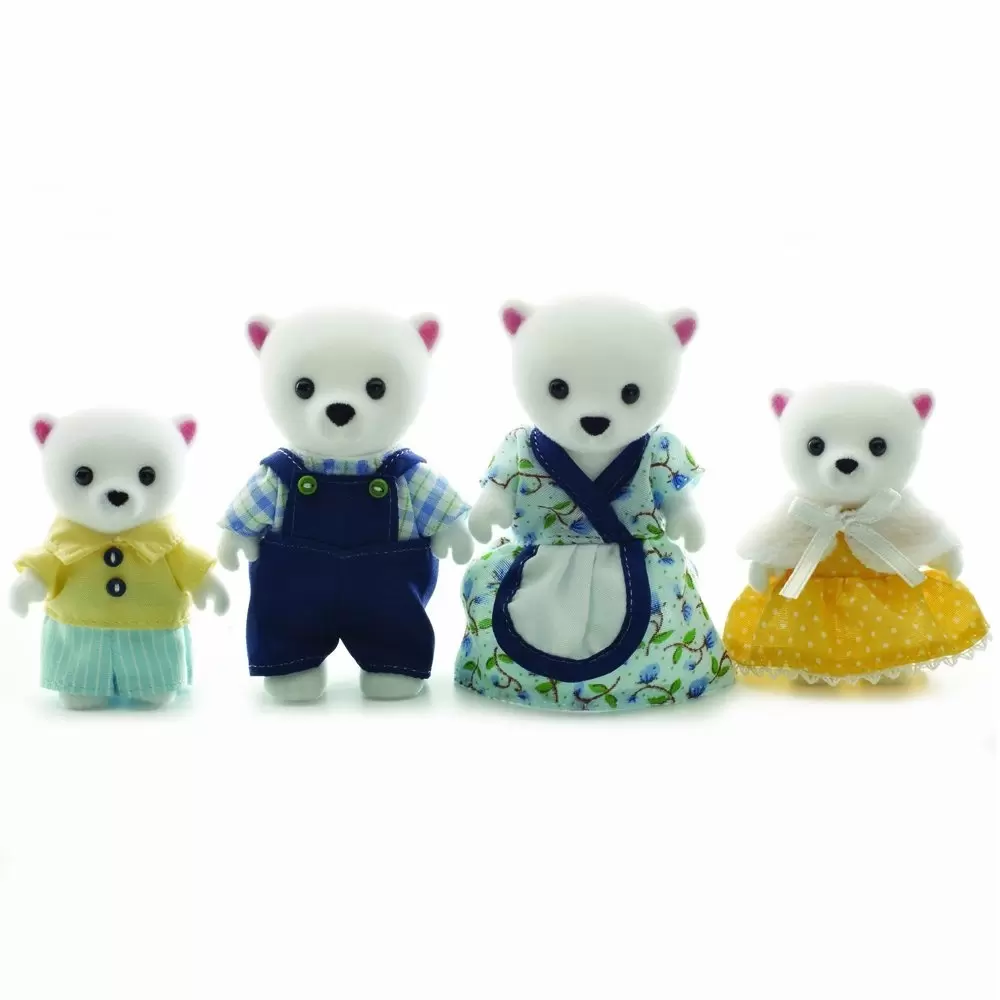 Sylvanian Families (Europe) - Famille d\'ours polaires